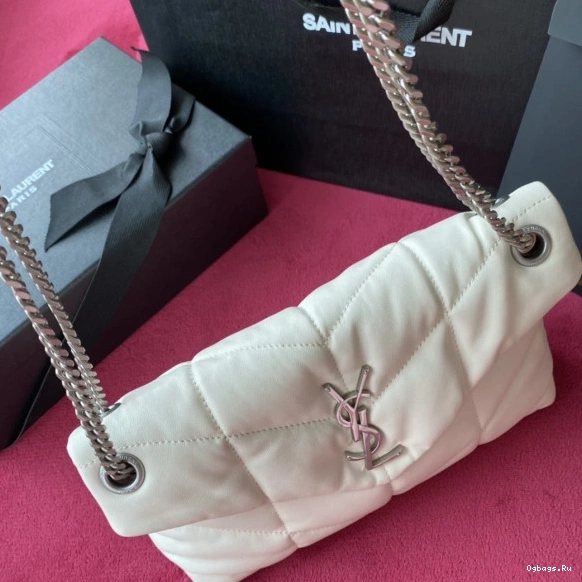 PUFFER SMALL LAMBSKIN IN BAG YSL QUILTED 0823